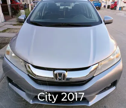 Honda City EX 1.5L Aut usado (2017) color Plata precio $180,000