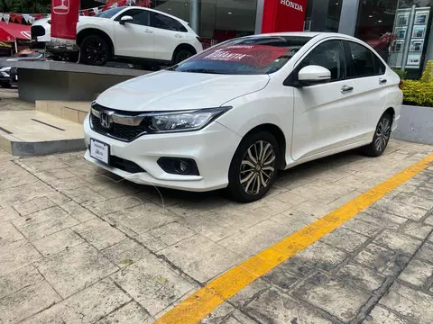 Honda City EX 1.5L Aut usado (2020) color Blanco precio $323,000