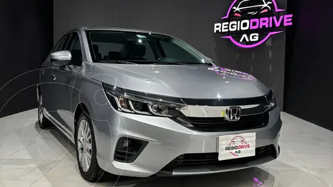 Honda City Prime Aut usado (2021) color Plata Lunar financiado en mensualidades(enganche $63,980 mensualidades desde $8,000)