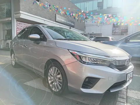 Honda City Touring usado (2022) color plateado precio $355,000