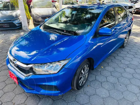 Honda City LX 1.5L Aut usado (2018) color Azul precio $217,000