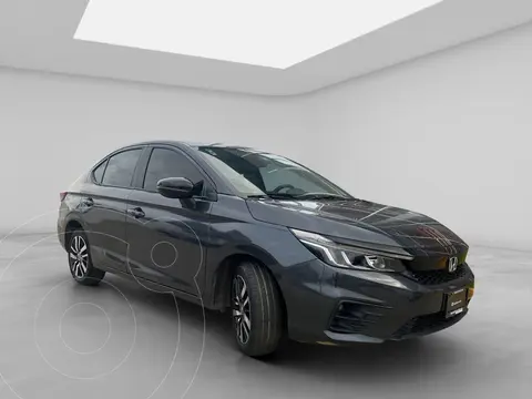 Honda City Sport Aut usado (2023) color Gris Oscuro financiado en mensualidades(enganche $61,160 mensualidades desde $7,439)