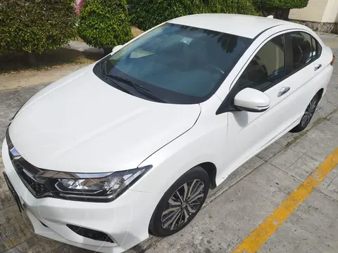 Honda City EX 1.5L Aut usado (2020) color Blanco precio $300,000