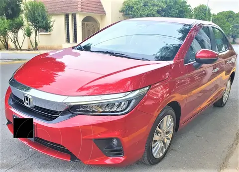 Honda City Touring usado (2022) color Rojo Radiante financiado en mensualidades(enganche $60,000)