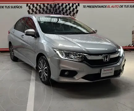 Honda City EX 1.5L Aut usado (2020) color Plata Lunar financiado en mensualidades(enganche $33,500 mensualidades desde $8,289)