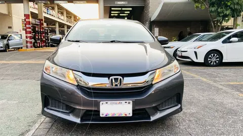 Honda City LX 1.5L usado (2017) color Gris Oscuro precio $234,000