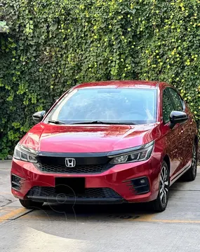 Honda City Sport Aut usado (2022) color Rojo Radiante precio $320,000