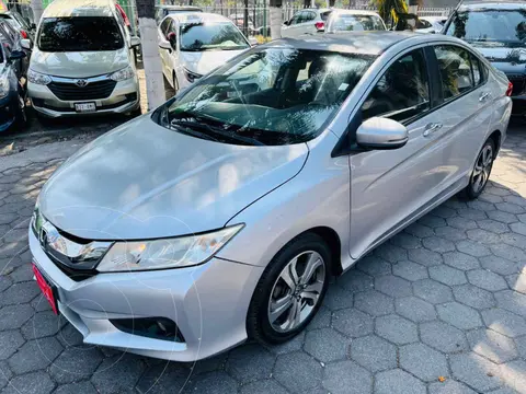 Honda City EX 1.5L Aut usado (2015) color Plata precio $177,000