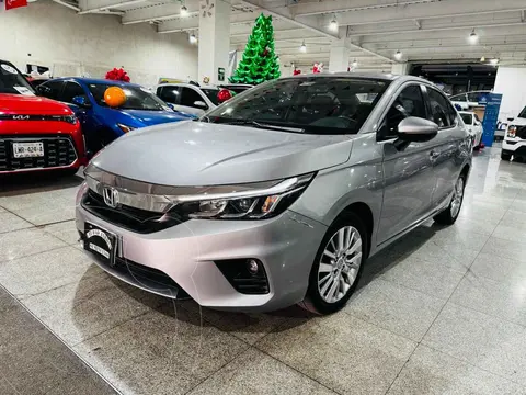 Honda City Prime Aut usado (2022) color Plata financiado en mensualidades(enganche $81,750 mensualidades desde $6,254)
