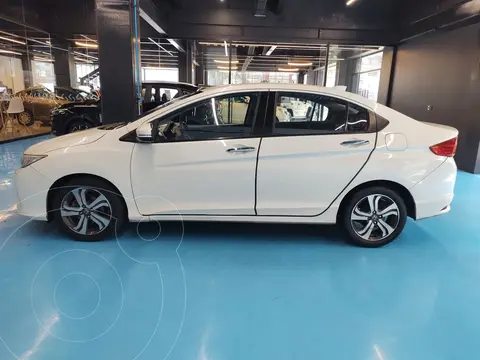 Honda City EX 1.5L Aut usado (2016) color Blanco precio $220,000
