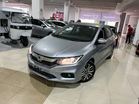 Honda City EX 1.5L Aut usado (2019) color Plata financiado en mensualidades(enganche $75,000 mensualidades desde $4,425)