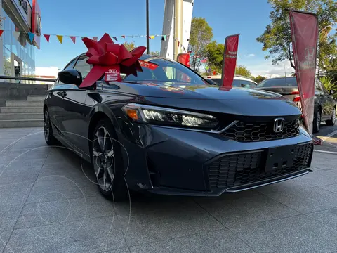Honda Civic Hybrid Touring usado (2025) color plateado financiado en mensualidades(enganche $292,182 mensualidades desde $12,293)