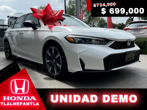 Honda Civic Hybrid Touring usado (2025) color Blanco precio $699,000