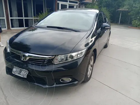 Honda Civic 1.8 EXS Aut usado (2013) color Negro Cristal precio $14.000.000