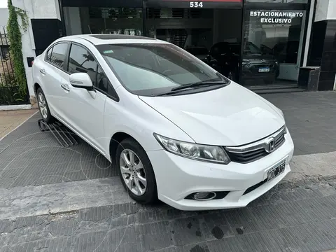 foto Honda Civic 1.8 EXS usado (2013) color Blanco precio $9.000.000