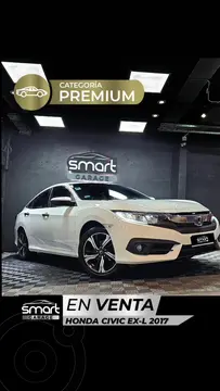 Honda Civic 2.0 EXL Aut usado (2017) color Blanco precio u$s18.000