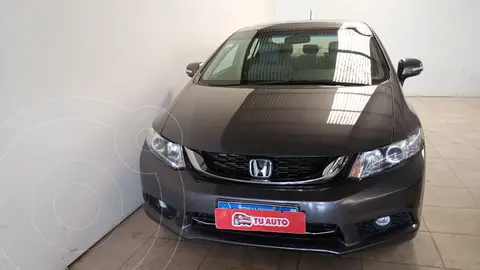 Honda Civic 1.8 EXS usado (2016) color Azul financiado en cuotas(anticipo $8.600.000 cuotas desde $268.750)