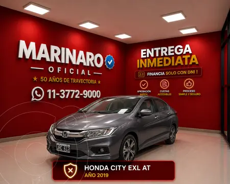Honda Civic 2.0 EXL Aut usado (2019) color Gris precio $12.500.000