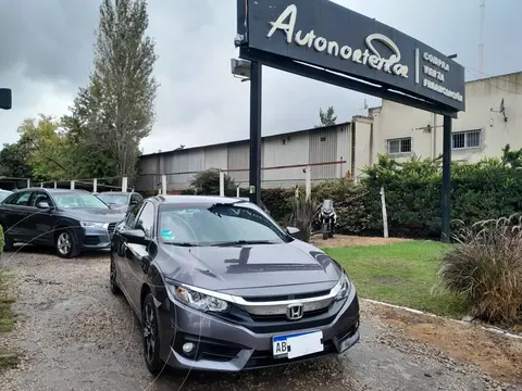 Honda Civic 2.0 EXL Aut usado (2017) color Gris Oscuro precio u$s12.000