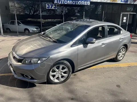 Honda Civic 1.8 EXS usado (2013) color Gris Oscuro financiado en cuotas(anticipo $17.980.000)