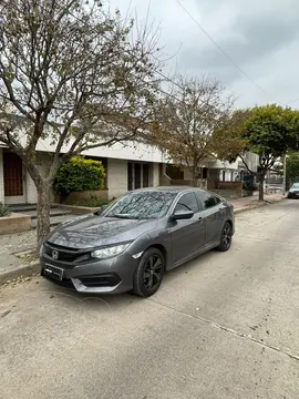 Honda Civic 2.0 EX Aut usado (2017) color Gris precio $25.800.000