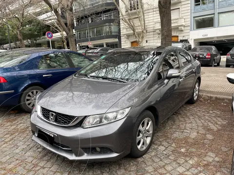 Honda Civic 1.8 EXS usado (2016) color Gris precio u$s15.500