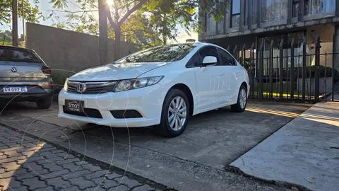 Honda Civic 1.8 LXS Aut usado (2015) color Blanco precio $17.500.000