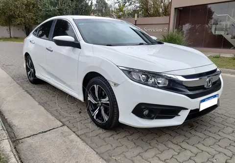 Honda Civic 2.0 EXL Aut usado (2018) color Blanco Diamante precio u$s21.000