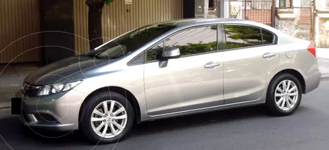 Honda Civic 1.8 LXS Aut usado (2013) color Gris precio $4.990.000