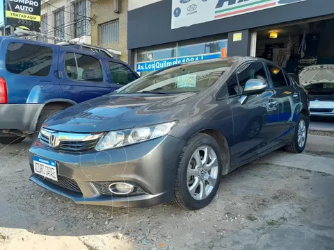 Honda Civic 1.8 EXS Aut usado (2012) color Gris financiado en cuotas(anticipo $8.500.000 cuotas desde $545.000)