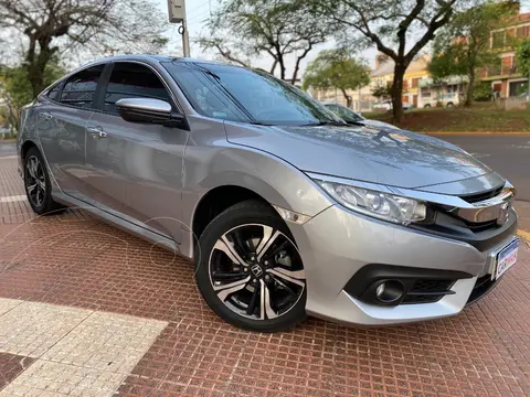 Honda Civic 2.0 EXL Aut usado (2019) color Plata precio $27.749.990
