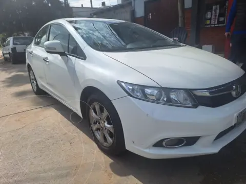 Honda Civic 1.8 EXS usado (2013) color Blanco precio $14.500.000