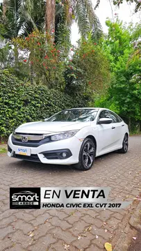 Honda Civic 2.0 EXL Aut usado (2017) color Blanco precio u$s18.000