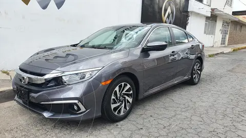 Honda Civic i-Style Aut usado (2021) color Acero financiado en mensualidades(enganche $142,000 mensualidades desde $7,900)