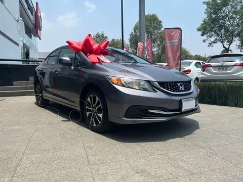 Honda Civic EXL 1.8L Aut NAVI usado (2014) color plateado precio $212,000