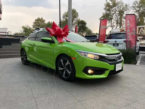 Honda Civic Coupe Turbo Aut usado (2017) color Verde precio $317,000