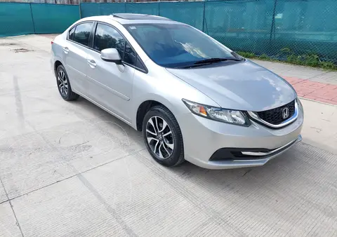 Honda Civic EX 1.8L Aut usado (2013) color Plata precio $183,000