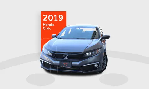 Honda Civic Turbo Plus Aut usado (2019) color Gris precio $428,000