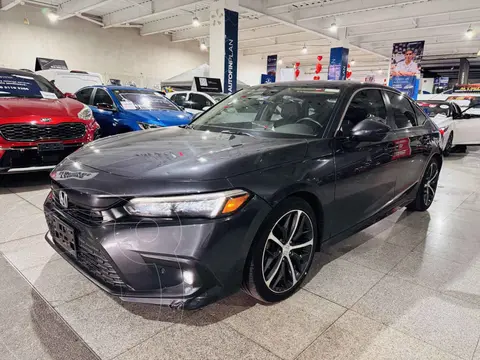 Honda Civic Touring Aut usado (2022) color Gris financiado en mensualidades(enganche $114,995 mensualidades desde $8,797)