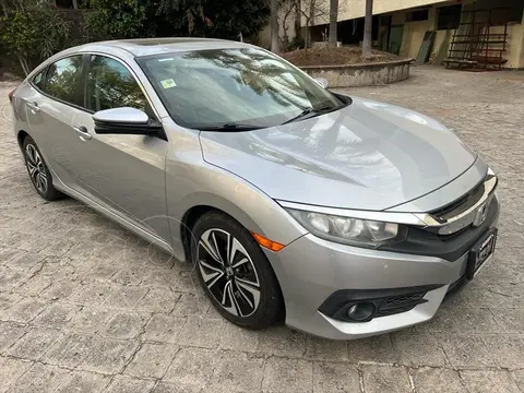 Honda Civic Turbo Plus Aut usado (2016) color Plata precio $349,000