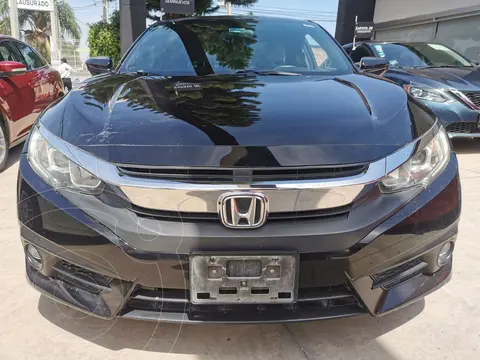 Honda Civic EX usado (2016) color Negro financiado en mensualidades(enganche $80,000 mensualidades desde $9,882)