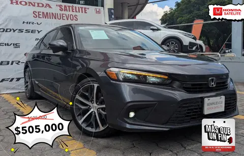 Honda Civic Touring usado (2024) color Gris precio $525,000