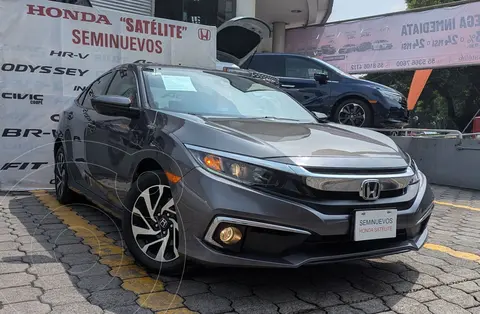 Honda Civic i-Style Aut usado (2021) color Gris financiado en mensualidades(enganche $139,600 mensualidades desde $6,138)