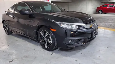 Honda Civic Coupe Turbo Aut usado (2017) color Negro precio $369,000