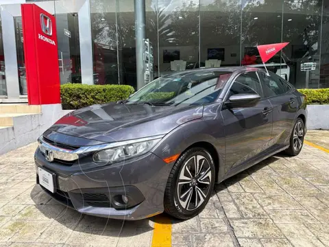 Honda Civic Turbo Plus Aut usado (2016) color Gris precio $273,000