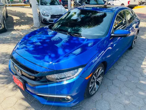 Honda Civic Touring Aut usado (2021) color Azul financiado en mensualidades(enganche $109,250 mensualidades desde $8,057)
