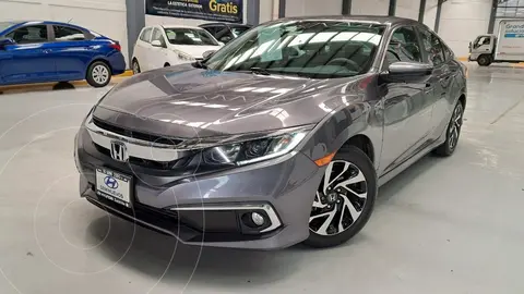 Honda Civic i-Style Aut usado (2019) color Gris financiado en mensualidades(enganche $38,490)