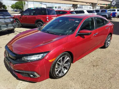 Honda Civic Touring Aut usado (2019) color Rojo financiado en mensualidades(enganche $87,250 mensualidades desde $6,271)