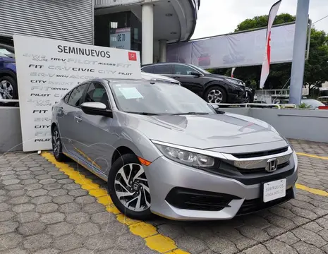 Honda Civic EX usado (2018) color Plata precio $322,000