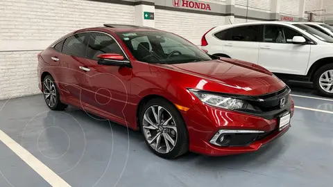 Honda Civic Touring Aut usado (2019) color Rojo precio $447,000
